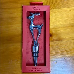 Reindeer Wine Stopper
